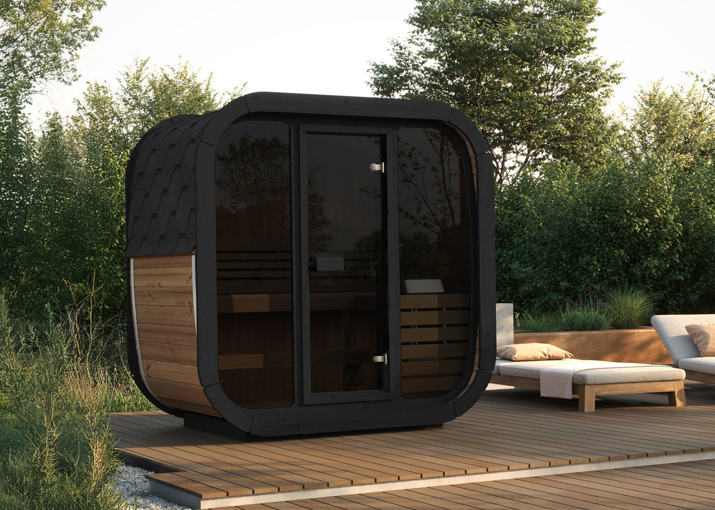 ThermoZen S Outdoor Sauna - 3 Person
