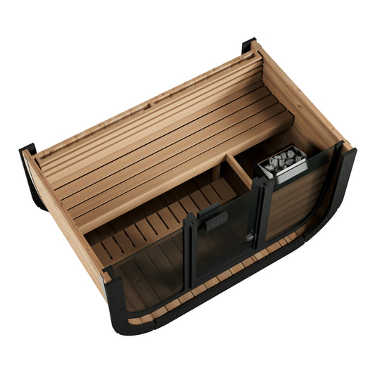 ThermoZen S Outdoor Sauna - 3 Person