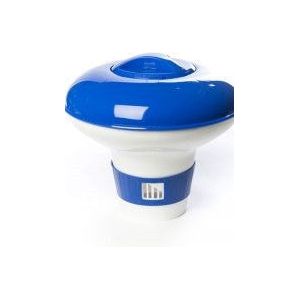 Floating Dispenser White & Blue (Small)