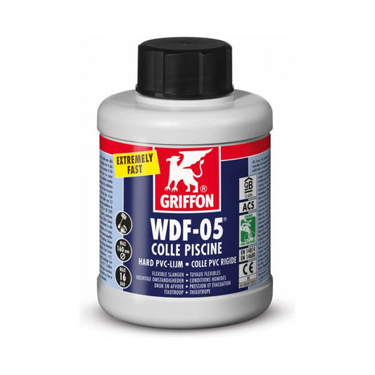 WDF-05 wet dry glue (blue) Gap Fill Pipe cement 500ml